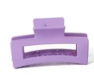 مشابك شعر مخلبية بلون ارجواني، مقاس واحد، مشابك شعر ريترو مجوفة للنساء، مشابك كبيرة وقوية وانيقة لغسل الوجه، اكسسوارات تصفيف خفيفة للغاية للبنات، ارجواني، مشابك شعر للجمال والعناية الشخصية