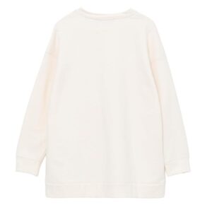 LC واكيكي سويت شيرت طويل مطبوع بمقاس كبير للنساء