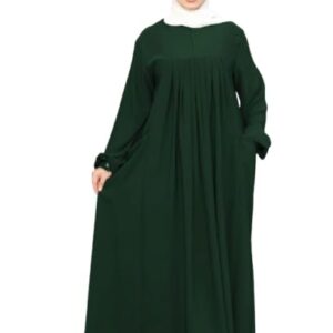 عبايه خروج كريب فيرونا موديل 8115 للنساء من GAMAL SONS FOR ABAYA