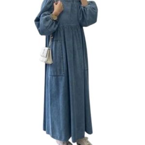 Women leaf print nightgown fits up to kg Mazarati cotton