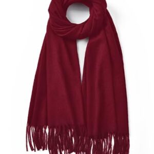 وشاح شتوي للنساء، وشاح كاروهات انيقة من الكشمير للنساء، شالات باشمينا ولفافات، وشاح بطانية طويل من كلوذيرلي