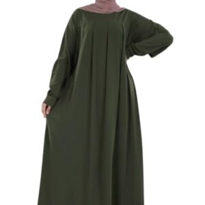 عبايه كريب رويال مريحه وفضفاضه مقاس موحد ل 110 ك للنساء من GAMAL SONS FOR ABAYA 8042GS31897-Parent