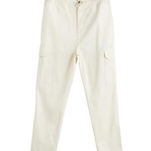 LC واكيكي بنطلون كارجو من التويل بقصة مريحة للرجال