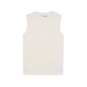 تونيك قصير محبوك بقصة عادية واكمام قصيرة للنساء من سي ان اس (عبوة من قطعة واحدة)