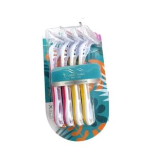 مستلزمات العنايه الشخصيه (مجموعة شفرات حلاقة نسائية متعددة الألوان)