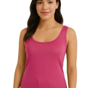 توب كات بدون أكمام من القطن الفاخر بتصميم ملائم ورقبة دائرية واسعة للنساء من أجيال