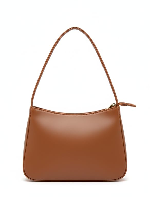 31wDpbTIclL شنطه حريمى كتف جلد لامع يد جلد ثابت مع حزام منفصل - حجم وسط 25 سنتىمتر فى 20 سنتى متر