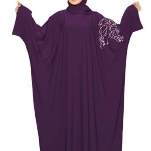ملحفه السنه خامه فيزون بطرحه منفصله المقاس وان سايز يلبس 120 كيلو للنساء GAMAL SONS FOR ABAYA GS-7102Parent