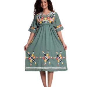 عباية قصيرة كاجوال بحزام وكم ثلاثة أرباع للنساء من الامل شوب