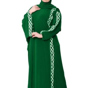 اسدال الخامه كريب المقاس وان سايز تلبيس 150 كيلو للنساء GAMAL SONS FOR ABAYA GS-7127-11547Parent