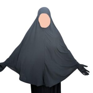 خمار صلاة للنساء من زيدة، مصنوع من قماش طري ومريح، متعدد الاستخدامات للصلاة والبلكونة والاستقبال، بتصميم تقليدي