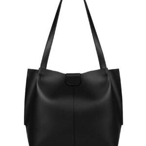 شنطة كتف جلدية عصرية للنساء متينة وواسعة ومثالية للارتداء الكاجوال أو الرسمي