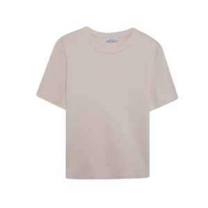 ديفاكتو تي شيرت باكمام قصيرة ورقبة دائرية ضيقة واكمام قصيرة للنساء D7579AX