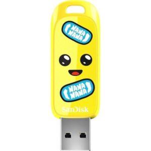 SanDisk 064GB Fortnite USB Flash Drive, Peely Edition - Up to 130MB/s, USB Type-A, for Smartphones, Gaming Consoles, and Computers - SDCZIF-064G-G46