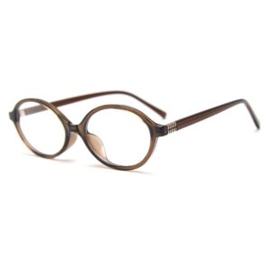 نظارات طبية بيضاوية صغيرة من ليغوز TR90 بتصميم كوري عتيق