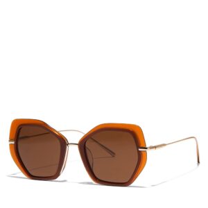 نظارات شمسية للنساء من ايوا - 30Sسانديز SHOOK، نظارة شمسية بتصميم عين القطة، حماية من الاشعة فوق البنفسجية UV400