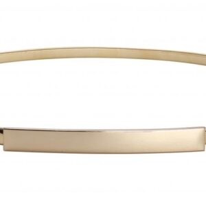 حزام خصر معدني رفيع للنساء، سلسلة زفاف قابلة للتمدد، ذهبي