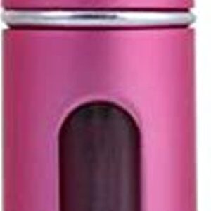 زجاجة عطر صغيرة للرجال والنساء، لون وردي