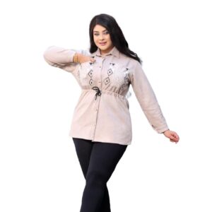 شميز الخامة قطيفة المقاس وان سايز تلبيس حتي 90 كيلو GAMAL SONS FOR ABAYA GS-259-42595-Parent