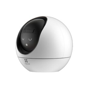 EZVIZ C6 Security WiFi Camera, 2K+ Indoor Home camera with AI Powered Human & Pet & Sound Detection, Night Vision, Auto-Zoom Tracking, Two Way Audio & Calling, 2.4G/5G WiFi, SD Card/Cloud Storage