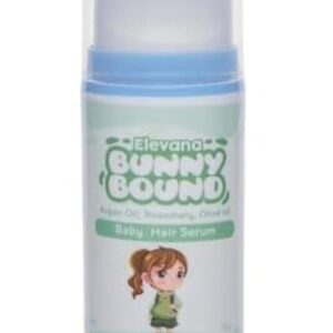 سيروم الشعر للأطفال باني باوند، غني بالروزماري و زيت جوز الهند، وزيت الجوجوبا للعناية الناعمة والمغذية بالشعر - 100 مل من إليفانا