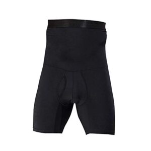 سروال داخلي بمشدّ وقصّة عالية اسود - رجال