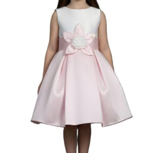 فستان سهرات بناتي بوردة على ��لخصر s01122