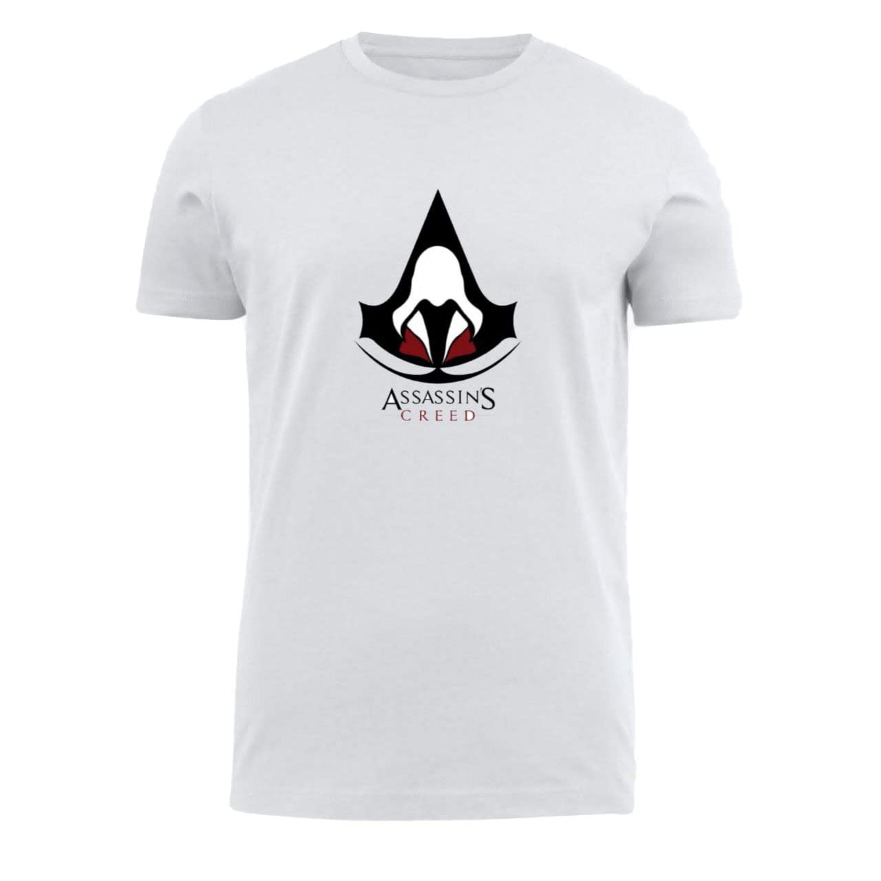 41RwdcpUiuL تيشرت نصف كم من Assin's Creed (M), أبيض, M، للجنسين