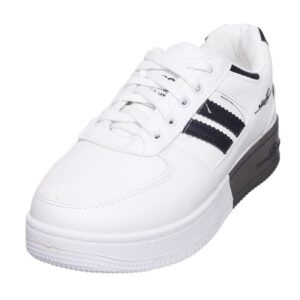 حذاء رياضي جلد بتصميم برباط للرجال M400 من الوحيد