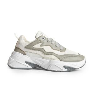 ديزرت حذاء رياضي عصري بنعل تشاكي للنساء لون ابيض 6809-WGRY، مقاس 38 EU