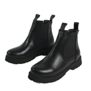 هاف بوت بوتيك من الجلد الايطالي للنساء