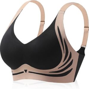 Wireless Push-Up Women's Bra - Seamless, Breathable & Ultra-Comfortable, Full Support with Side Fat Coverage, Ideal for Daily Wear