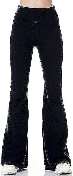 41hiaE0bNLL بنطلون رياضي للنساء قطن مريح بخصر مطاطي للاستخدام اليومي والخروج لون اسود