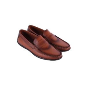 حذاء من الجلد الطبيعي للرجال من مورشيدي، لون هافان، مقاس 42 EU، موديل m.s489