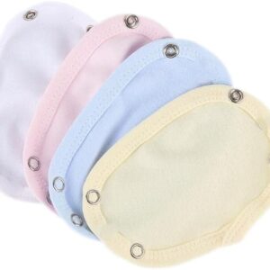 وصلة توسيع سالوبيت للأطفال حديث الولادة قطن صحى وناعم وامن 100% – (4 قطع) وصلة موسع السالوبيت الحل المثالي لراحة طفلك بناتى