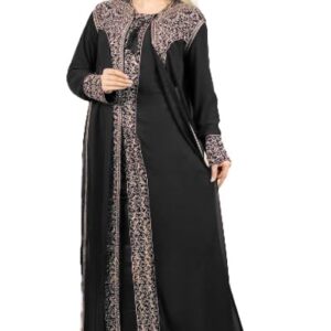 عباية استقبال حريمي مقاس واحد تلبيس حتى 110 كيلو، GS-520 أمهات، أولاد جمال للعبايات