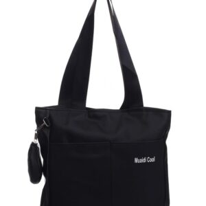 شنطة كتف متعددة الجيوب مقاومة للماء مع محفظة عملات معدنية خارجية للنساء من كيان