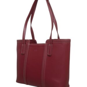 شنطة يد وكتف من الجلد للنساء من الامكي مقاس 22 × 40 × 12 سم