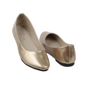 حذاء حريمى فلات جلد 403