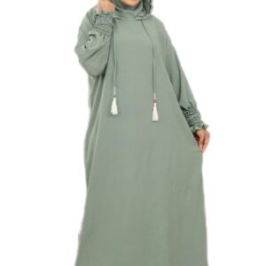 اسدال نسائي من تاليا، مصنوع من الخامة الفرنسية، مقاس 60-110، بتصميم تقليدي