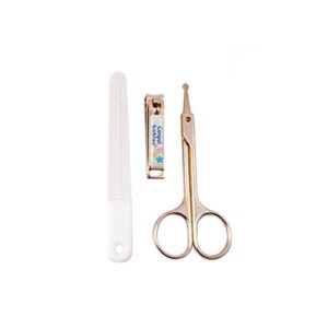 مقص + قصافة اظافر + مبرد اظافر