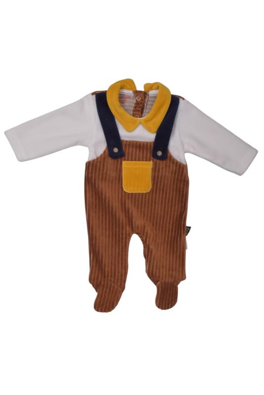 41tgF17v3mL سالوبيت شتوي قطيفة للاولاد البيبي من مامي كير - 8