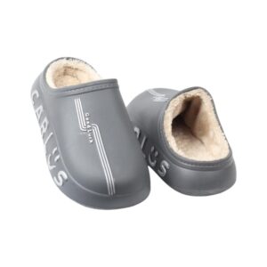 سليبر رجالى فلات للشتاء 1178 رمادى 44