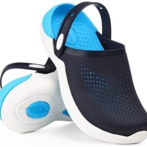 كلوج رجالي طبى خروج وبيت - شبشب مناسب للجنسين جلد مرن مريح متعدد الألوان - شبشب طبى Men Clog Slipper Medical Leather Comfortable Multicolor Elastic