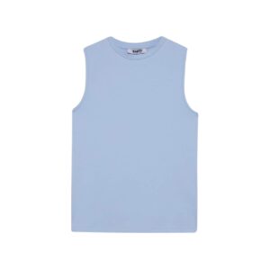 تونيك للنساء بقصة عادية ورقبة مستديرة بدون أكمام قصير محبوك من ديفاكتو (عبوة من قطعة واحدة)