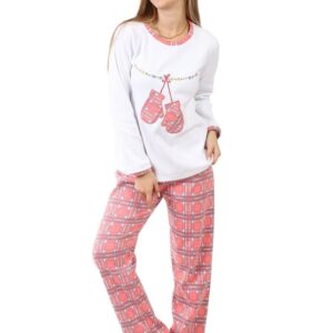 بيجامة شتوية مميزة للنساء مناسبة للكريسماس والطقس الشتوي من زدكوتكس