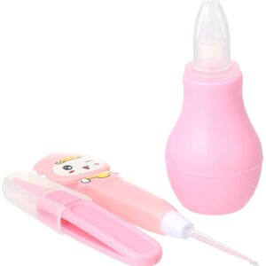 مجموعة عناية بالانف والاذن بلون بينك، من لا فروتا، زهري