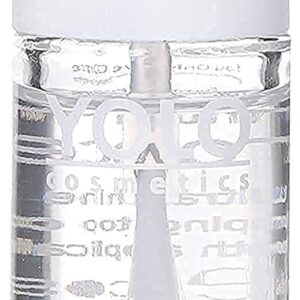 طلاء حماية الاظافر ثلاثي الابعاد توب كوت من يولو - 10 مل، أبيض