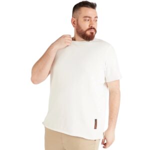 تيشرت بمقاس كبير للرجال من سبلاش، 3516875 (عبوة من قطعة واحدة)