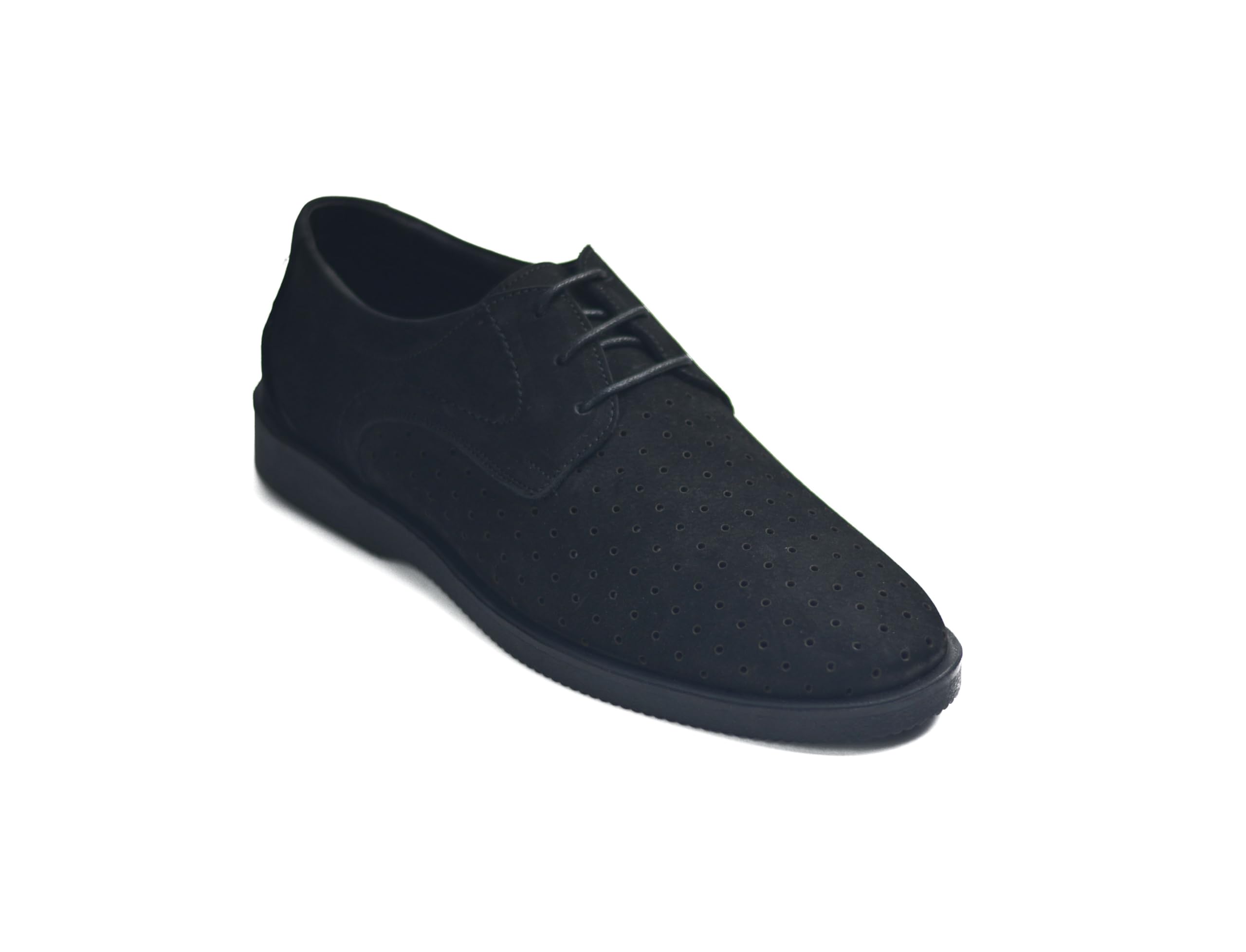 5128QpEDPWL حذاء رجالى سمارت كلاسيك - جلد طبيعى مقلوب - نعل رابر مقاوم للانزلاق